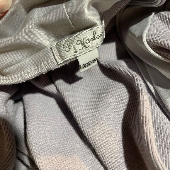 PJ Harlow Shala Wrap Knit Robe in Lavender Size Small - Picture 5 of 8